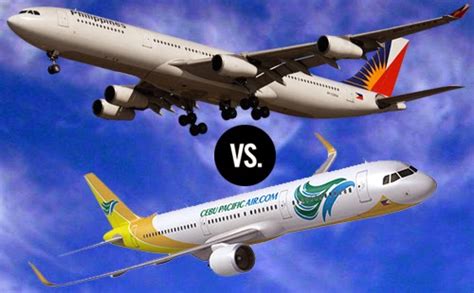 Cebu Pacific and Philippine Airlines competition .